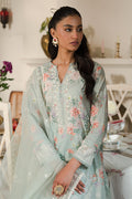 Cross Stitch | Eid Lawn 24 | PEARL FLORAL - House Of Hania
