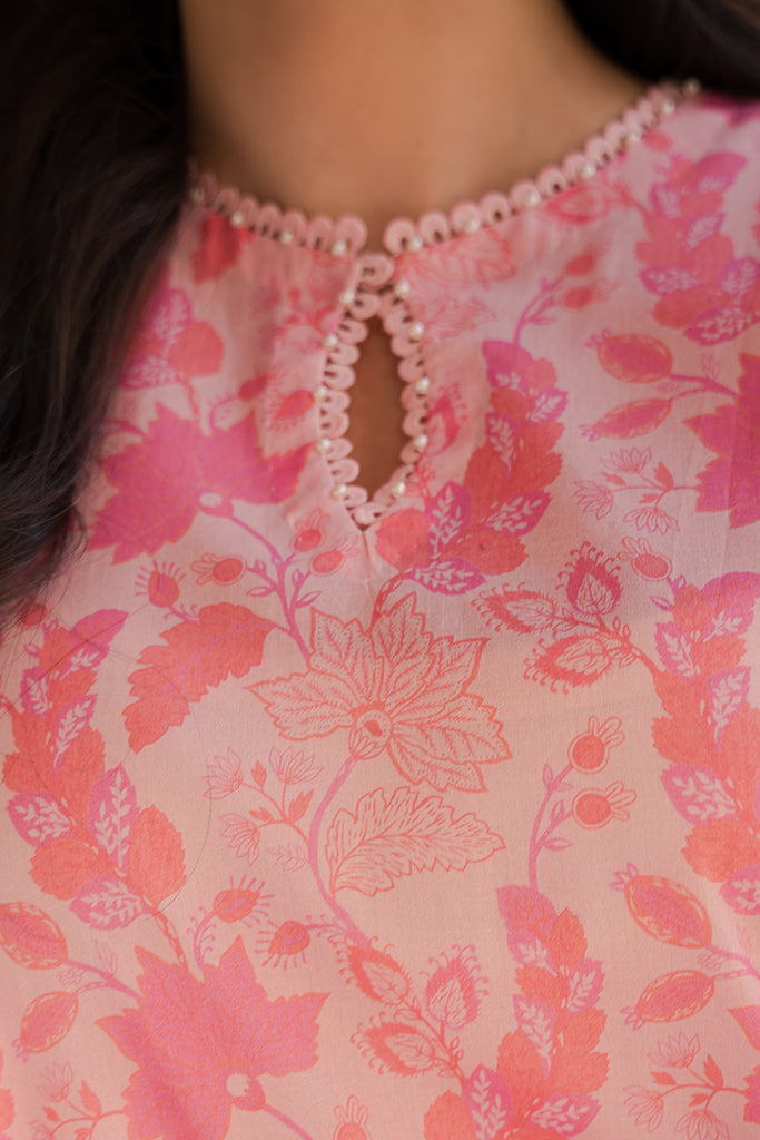 Cross Stitch | Eid Lawn 24 | ROSE GLINT - House Of Hania