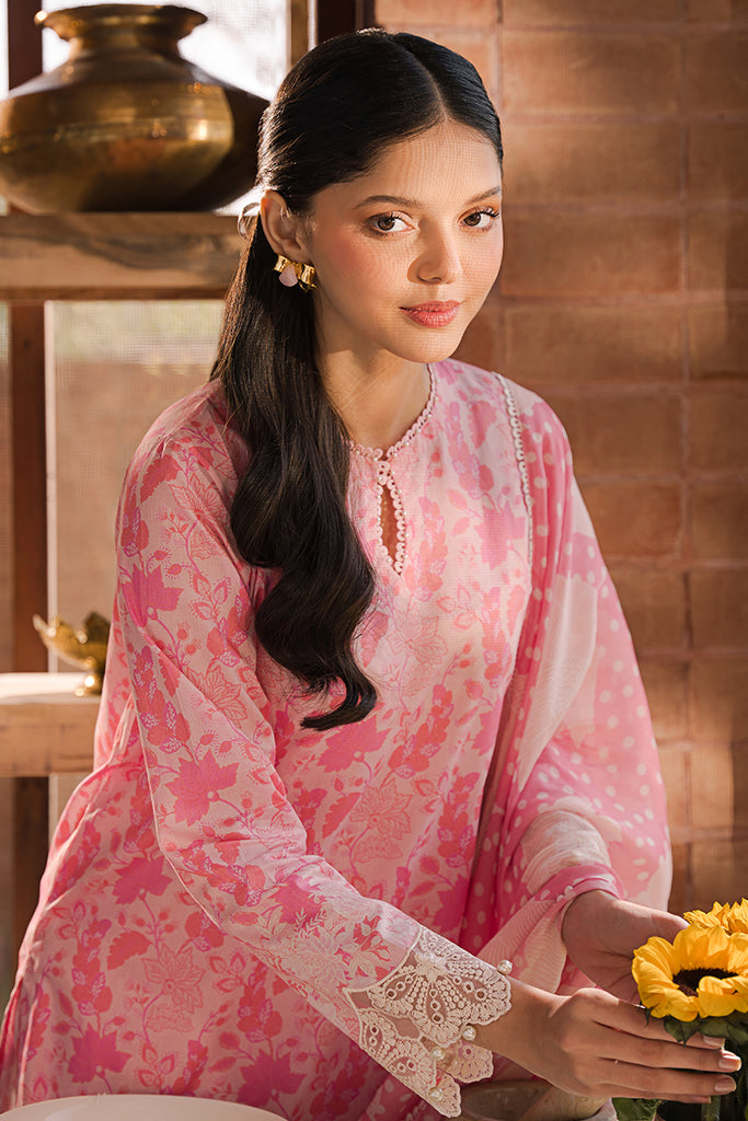 Cross Stitch | Eid Lawn 24 | ROSE GLINT - House Of Hania