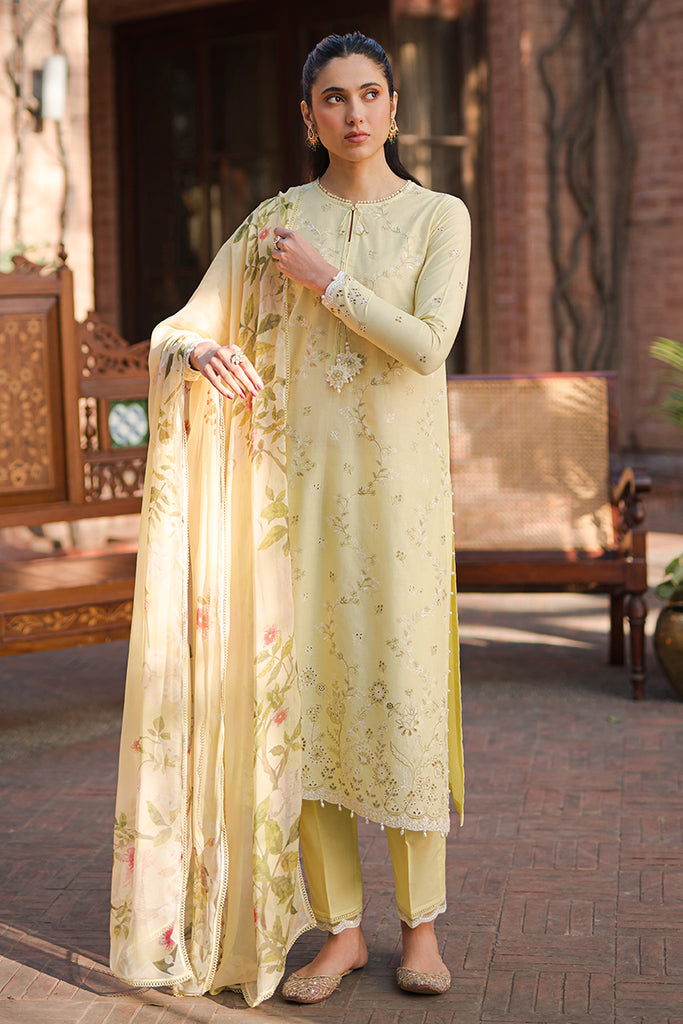 Cross Stitch | Eid Lawn 24 | SAPID FOLIATE - House Of Hania
