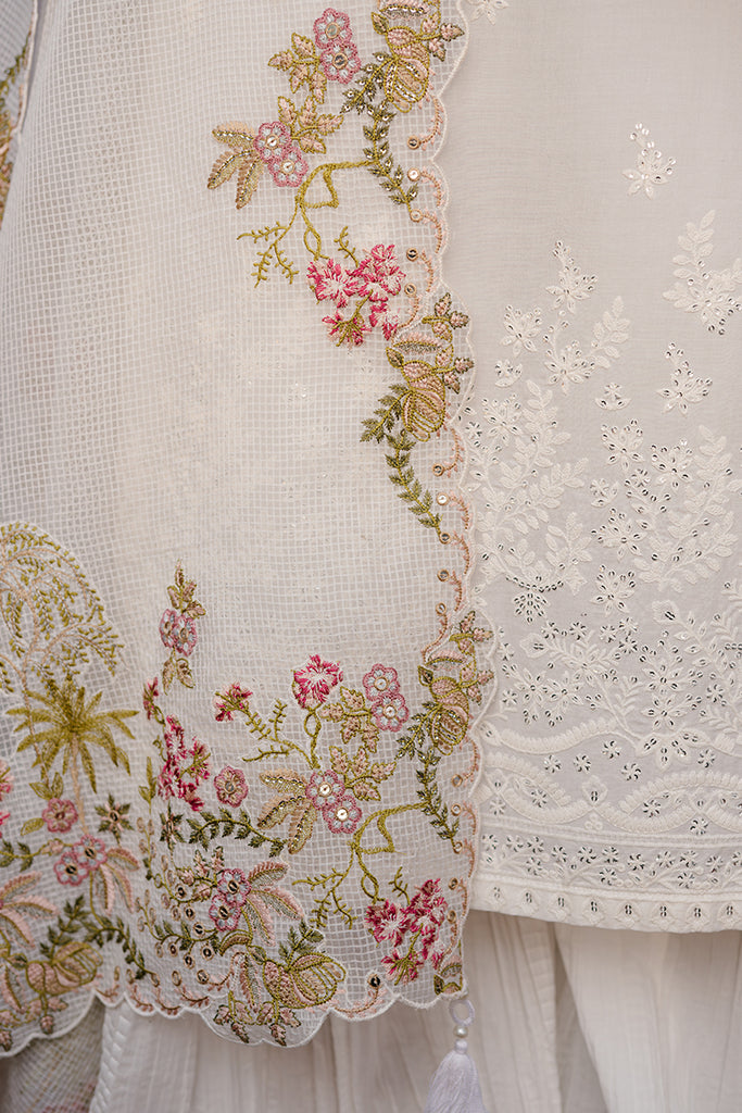 Cross Stitch | Eid Lawn 24 | SYLVAN FLARE - House Of Hania