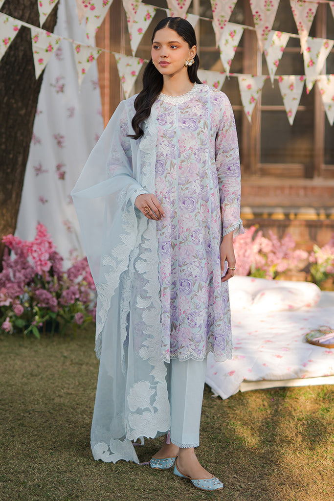 Cross Stitch | Eid Lawn 24 | TENDER BREEZE - House Of Hania
