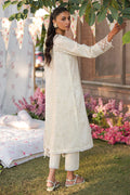 Cross Stitch | Eid Lawn 24 | WHISPERING WHITE - House Of Hania