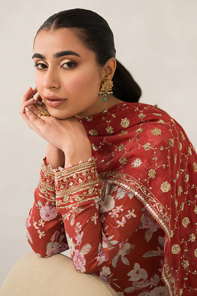 Cross Stitch | Luxe Atelier 24 | Crimson Glow - House Of Hania