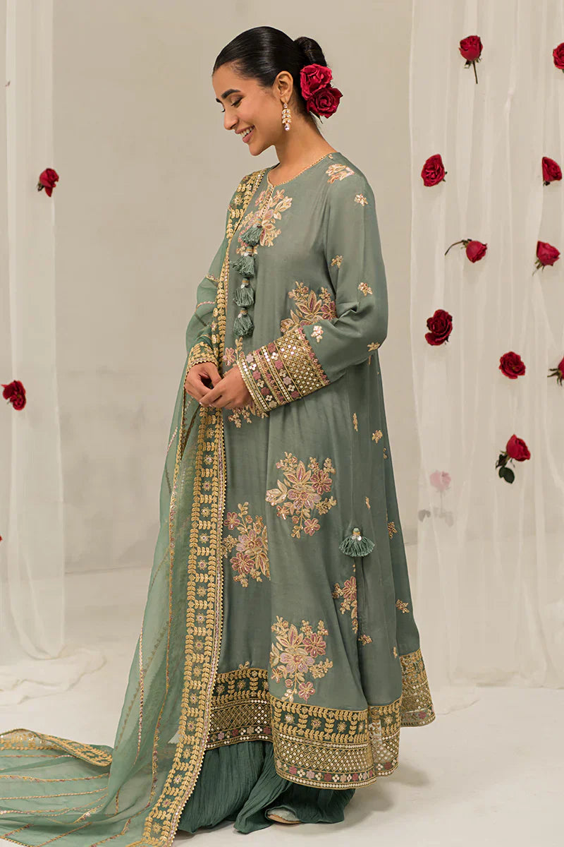 Cross Stitch | Luxe Atelier 24 | Garland Sage - House Of Hania