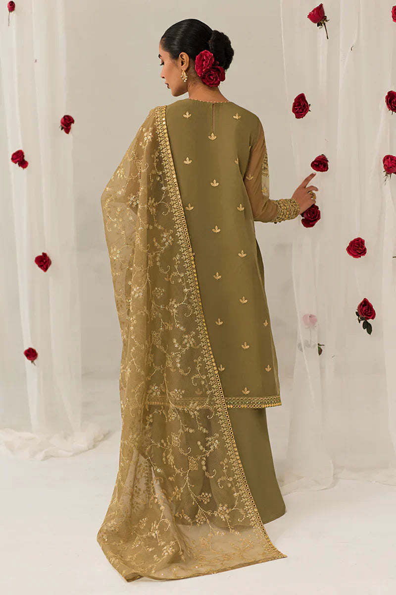 Cross Stitch | Luxe Atelier 24 | Olive Gleam - House Of Hania