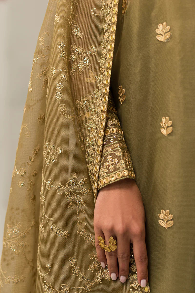 Cross Stitch | Luxe Atelier 24 | Olive Gleam - House Of Hania