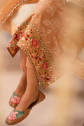 Cross Stitch | Mahiri Embroidered Collection 24 | RUSTIC BROWN - House Of Hania