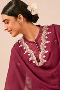 Cross Stitch | Mahiri Embroidered Collection 24 | VIOLET QUARTZ - House Of Hania