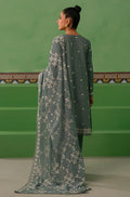 Cross Stitch | Mahiri Embroidered Collection | DUSTY GRANITE - House Of Hania
