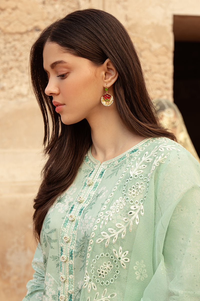 Cross Stitch | Premium Lawn 24 | ICE LILY - House Of Hania