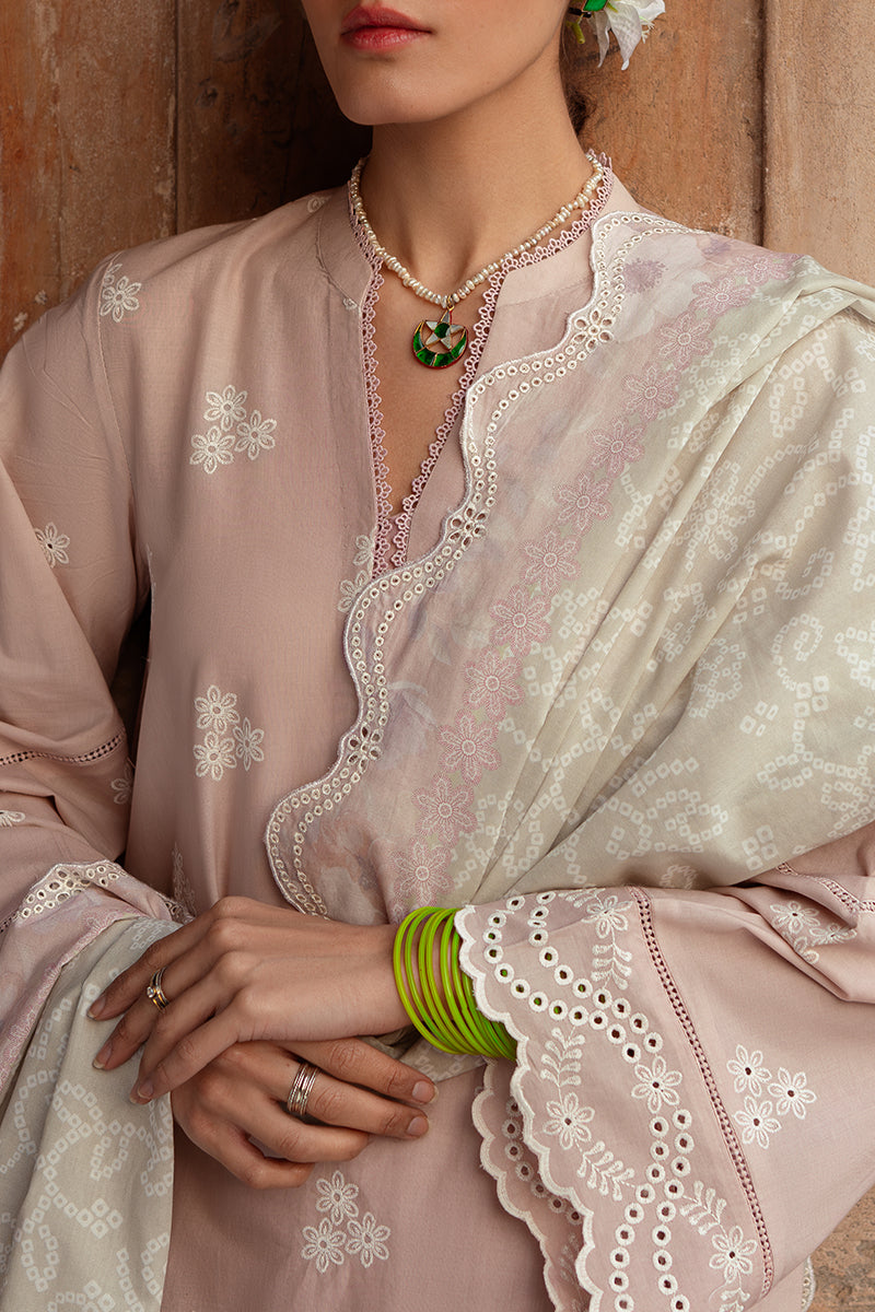 Cross Stitch | Premium Lawn 24 | SAGE FROST - House Of Hania