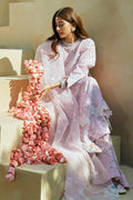 Cross Stitch | Premium Lawn 24 | SHADOW BERRY - House Of Hania
