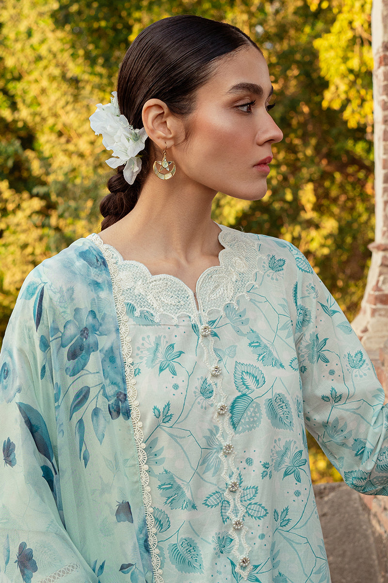 Cross Stitch | Premium Lawn 24 | WHISPERING DOVE - House Of Hania