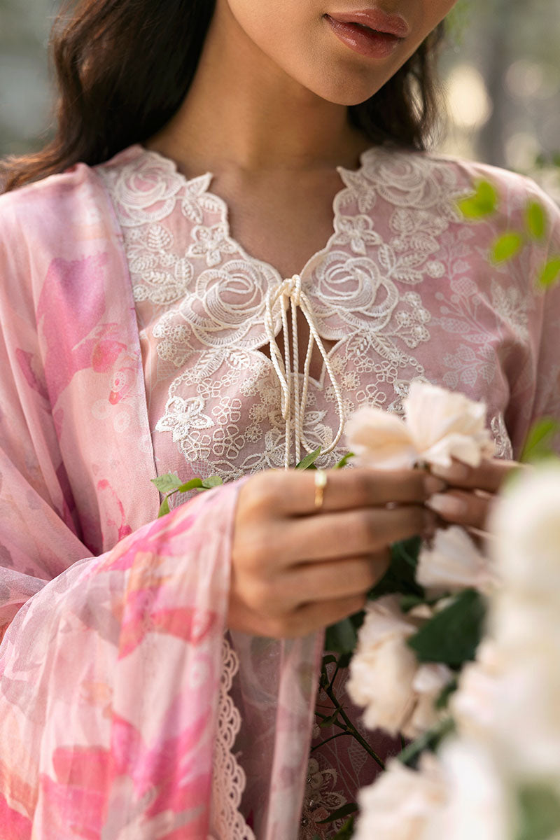 Cross Stitch | Premium Lawn 25 | MEADOW MIST - House Of Hania