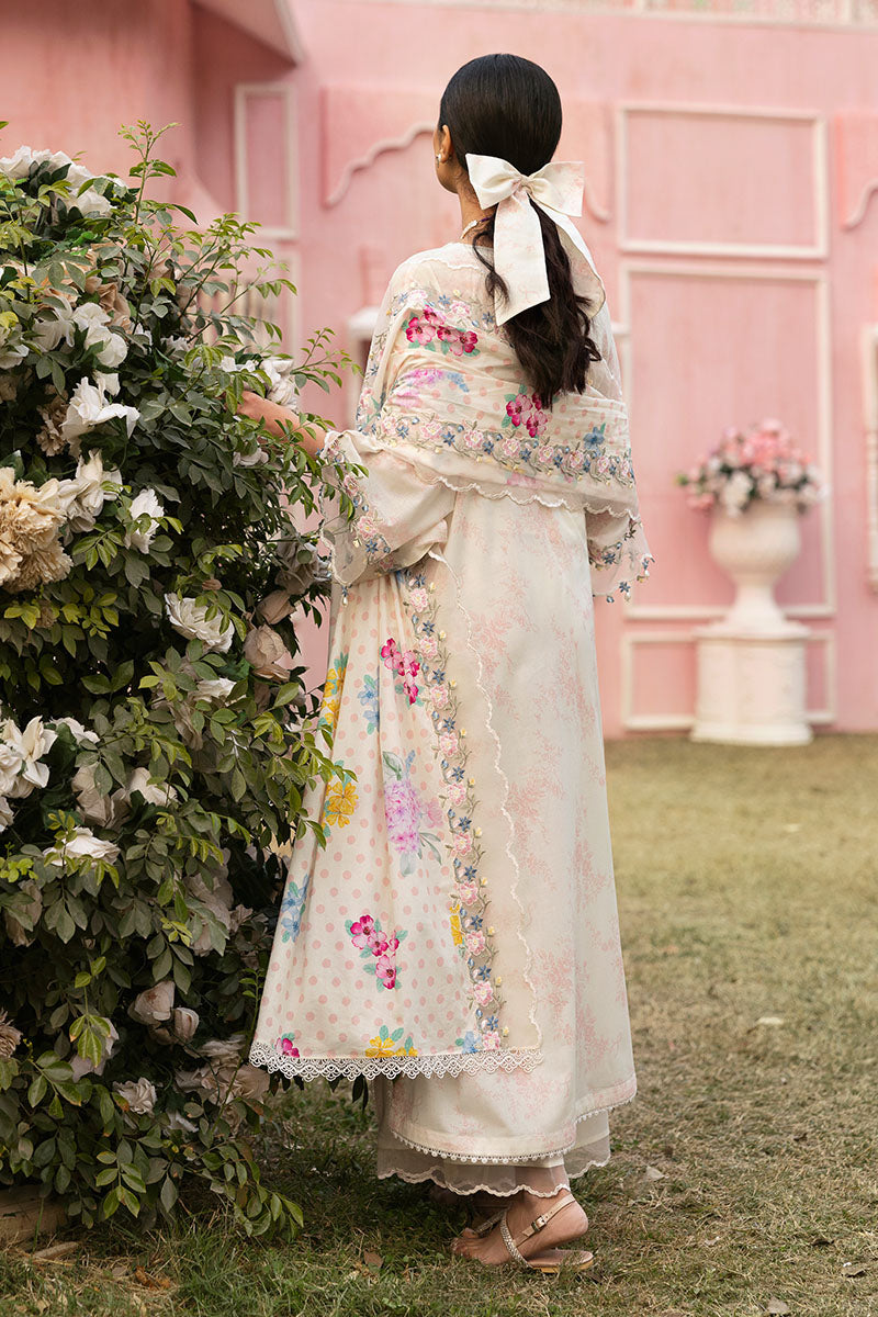 Cross Stitch | Premium Lawn 25 | PASTEL BLOOM - House Of Hania