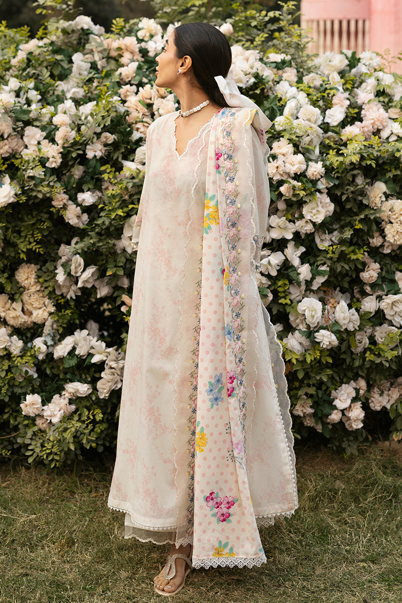 Cross Stitch | Premium Lawn 25 | PASTEL BLOOM - House Of Hania