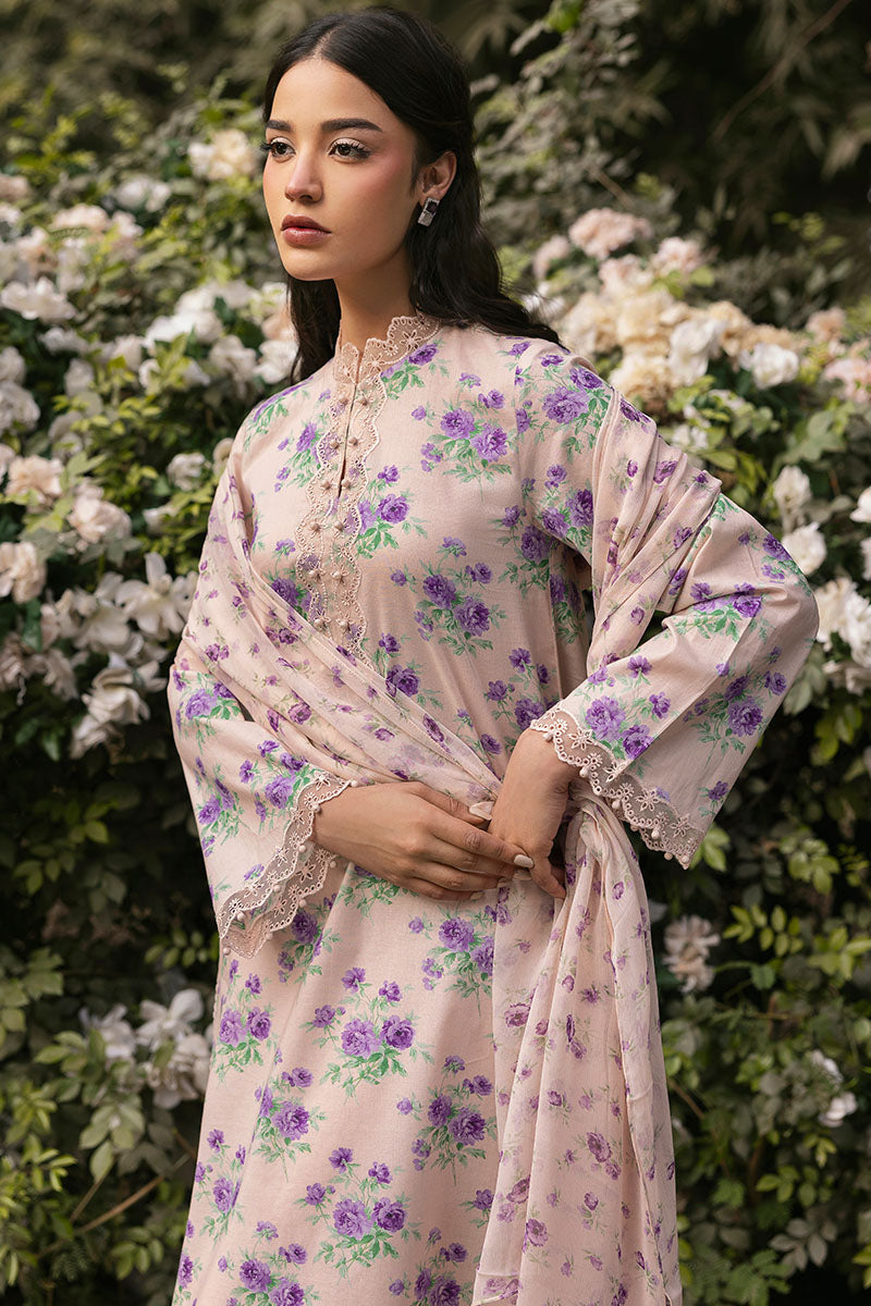 Cross Stitch | Premium Lawn 25 | ROSY AFFAIR - House Of Hania