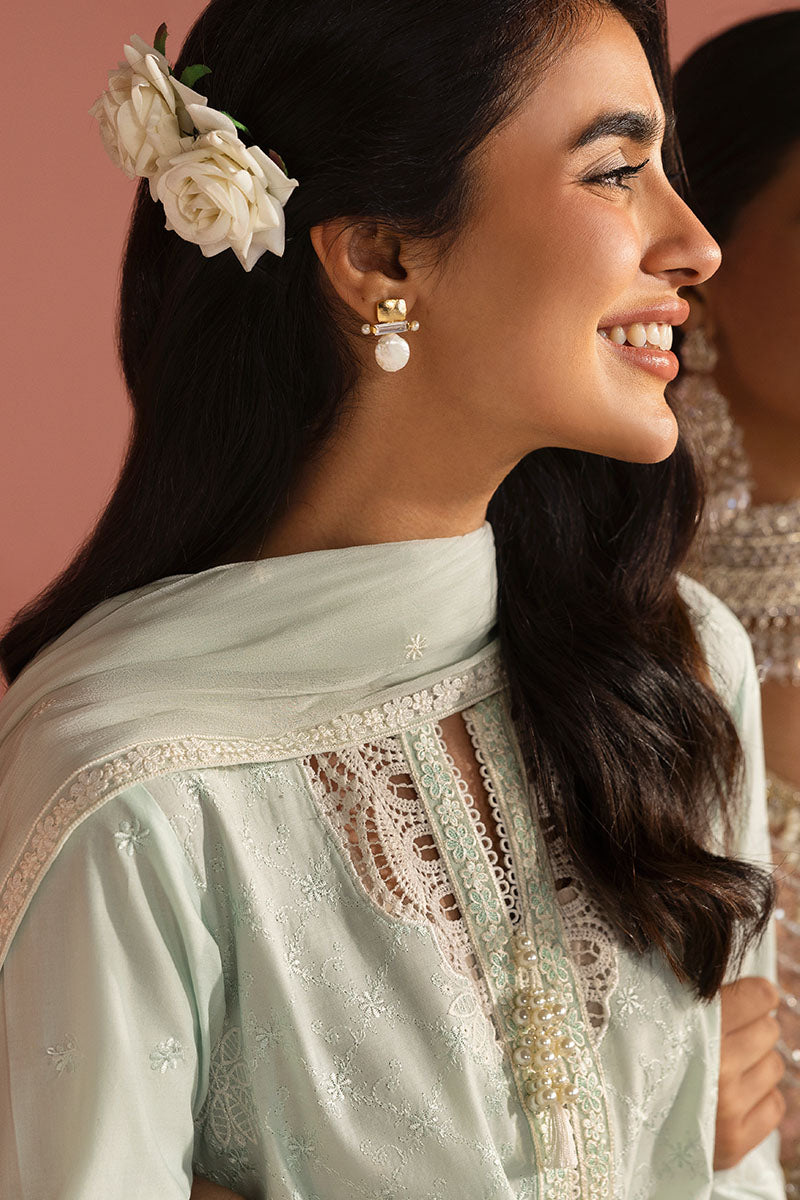 Cross Stitch | Premium Lawn 25 | SKY WHISPER - House Of Hania