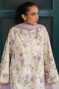 Cross Stitch | Printed Lawn | ROSEATE MUSE - House Of Hania