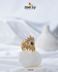 Crown Ring-8290 - House Of Hania