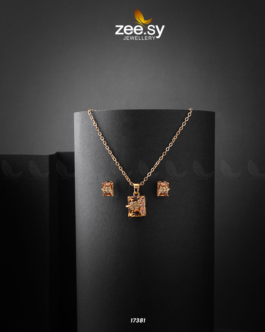 Cubic Sterling Pendant - House Of Hania