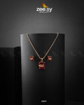 Cubic Sterling Pendant - House Of Hania