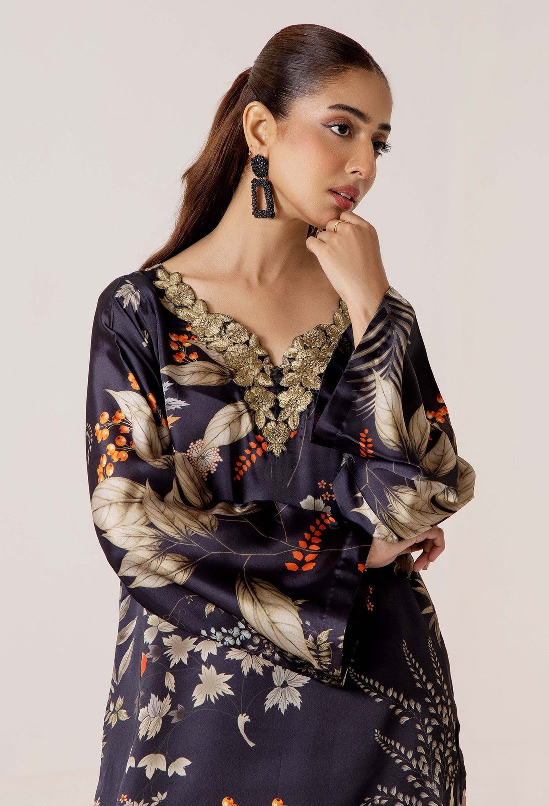 Adans Libas | EMB Silk | 2-PC EMB SILK 7631 - 1