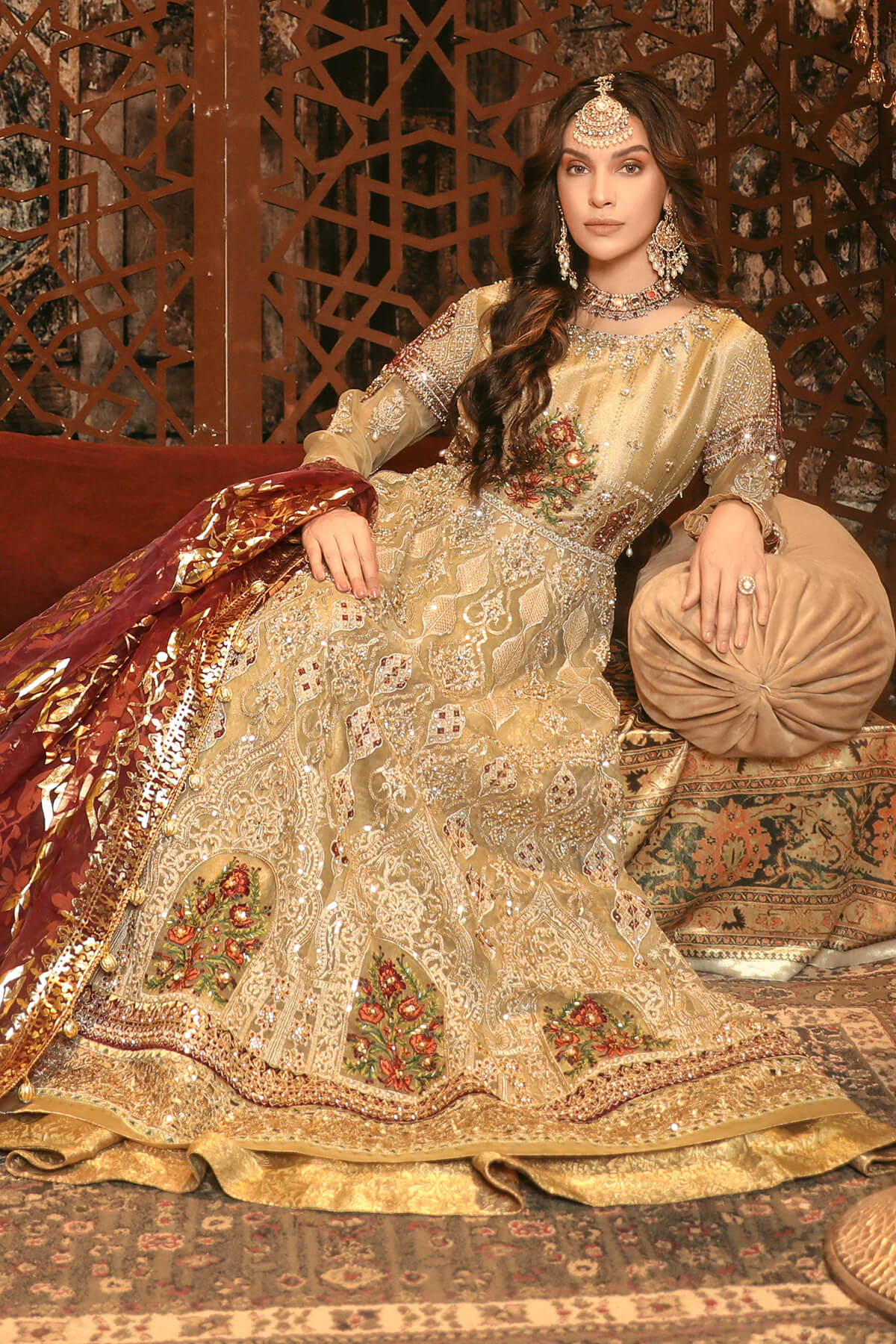 Raeesa Premium | Nooraniyat | D1-Camel Golden Skin