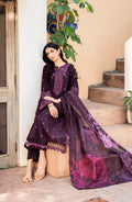 Zarif | Nura Textured Lawn 25 | FAHA