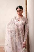 Emaan Adeel Pearl Essence S0485 embroidered organza suit in blush pink — upper-body view