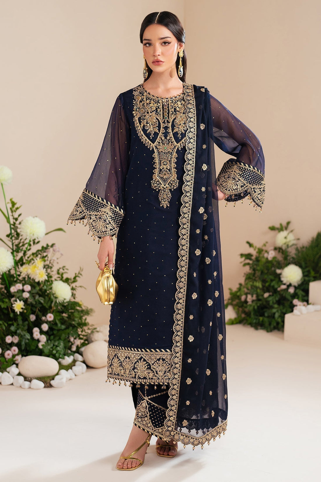 Alizeh | Handcrafted Eid Edit 25 | AF-HM-4037-Erina - House Of Hania