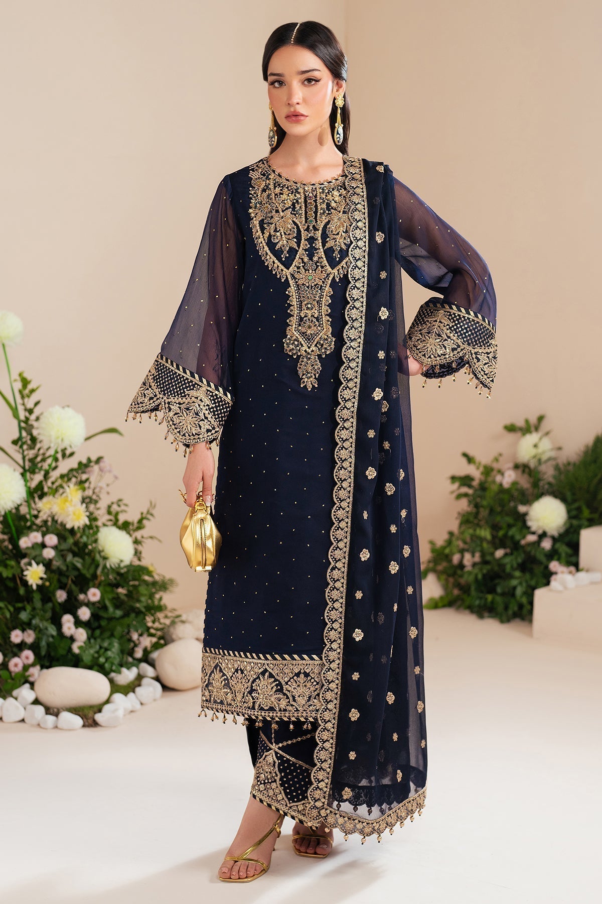 Alizeh | Handcrafted Eid Edit 25 | AF-HM-4037-Erina - House Of Hania