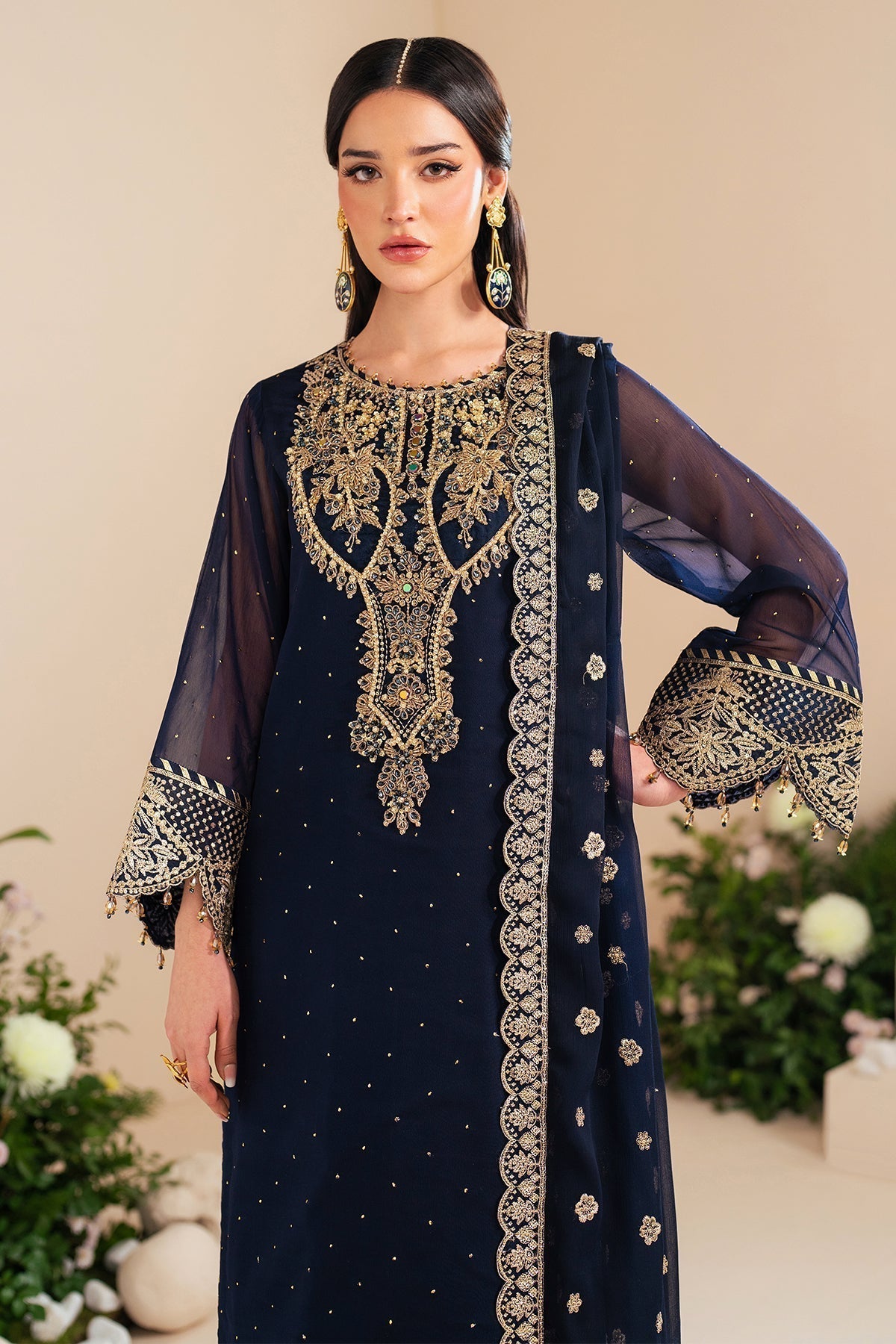 Alizeh | Handcrafted Eid Edit 25 | AF-HM-4037-Erina - House Of Hania