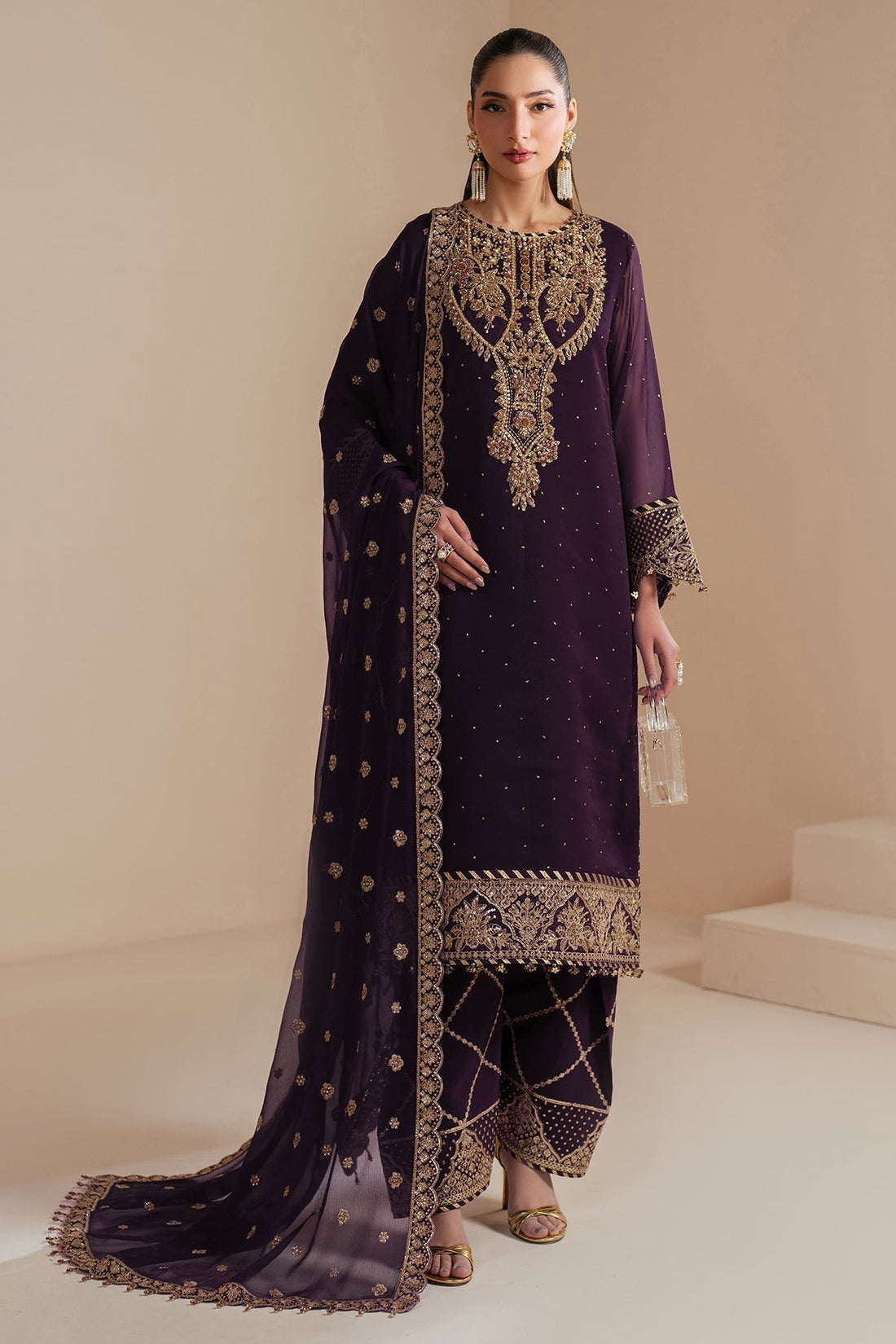 Alizeh | Handcrafted Eid Edit 25 | AF-HM-4038-Sirus - House Of Hania