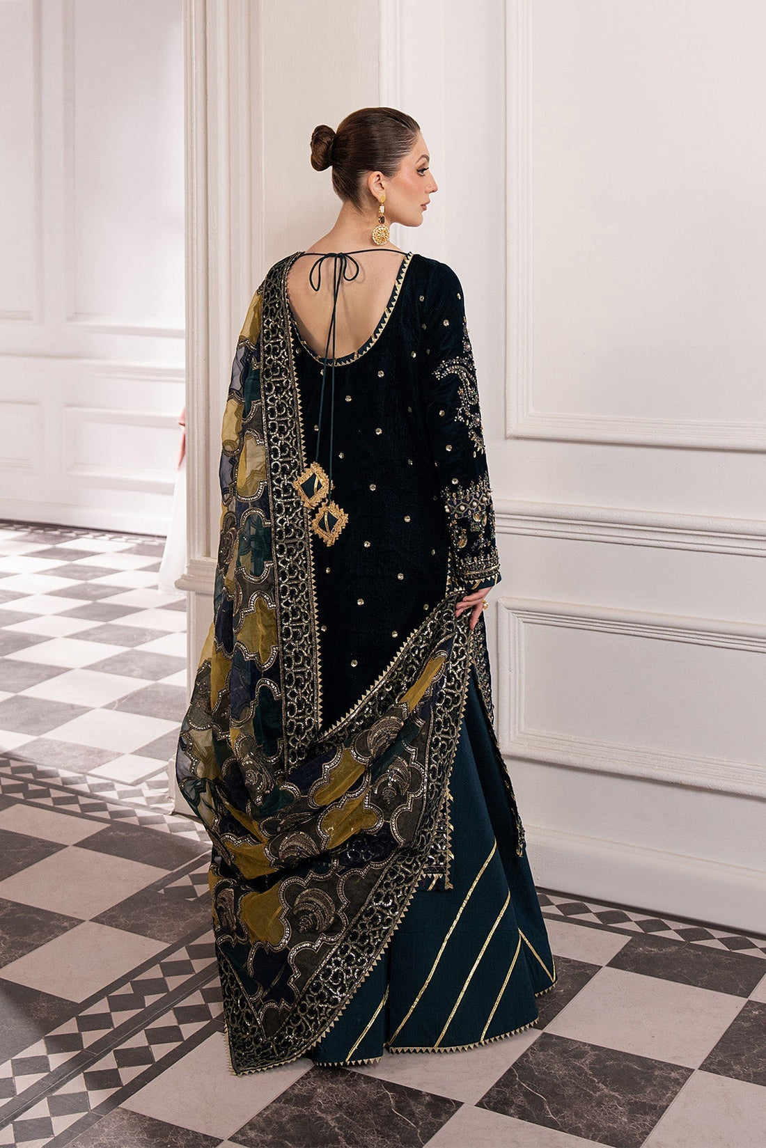 Raeesa Premium | Noirah Velvet | NV-006