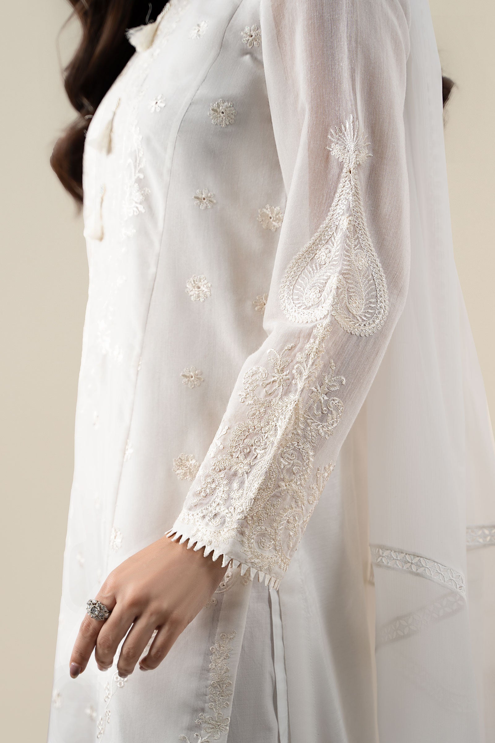 Maria B | Pre Fall 25 | Paper Cotton Suit 07