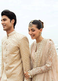 Dastangoi by Afrozeh Wedding Formal 3Pc Suit AWE-05 Shahnoor - House Of Hania