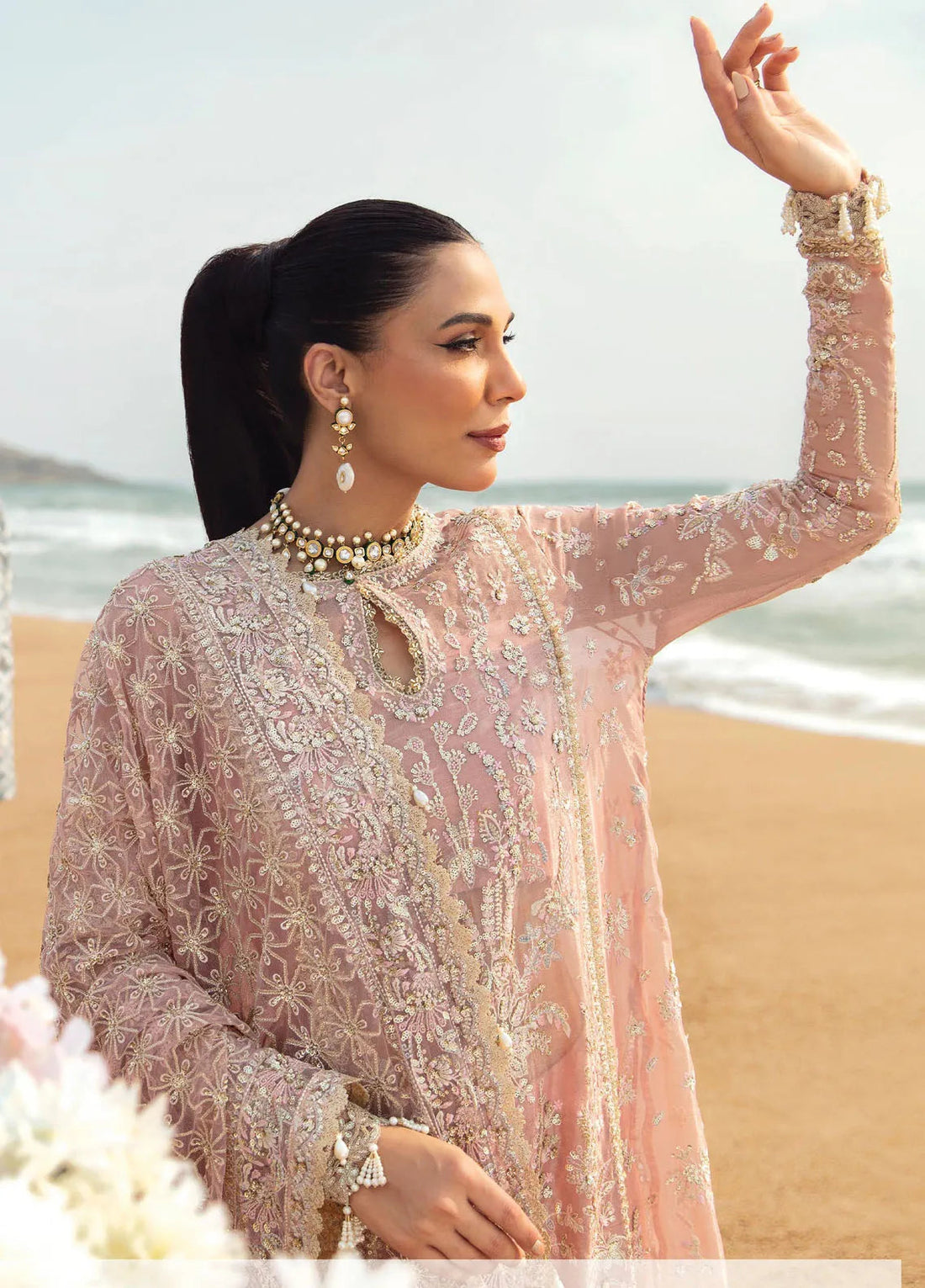 Dastangoi by Afrozeh Wedding Formals 3Pc Suit AWE-03 Shazma - House Of Hania