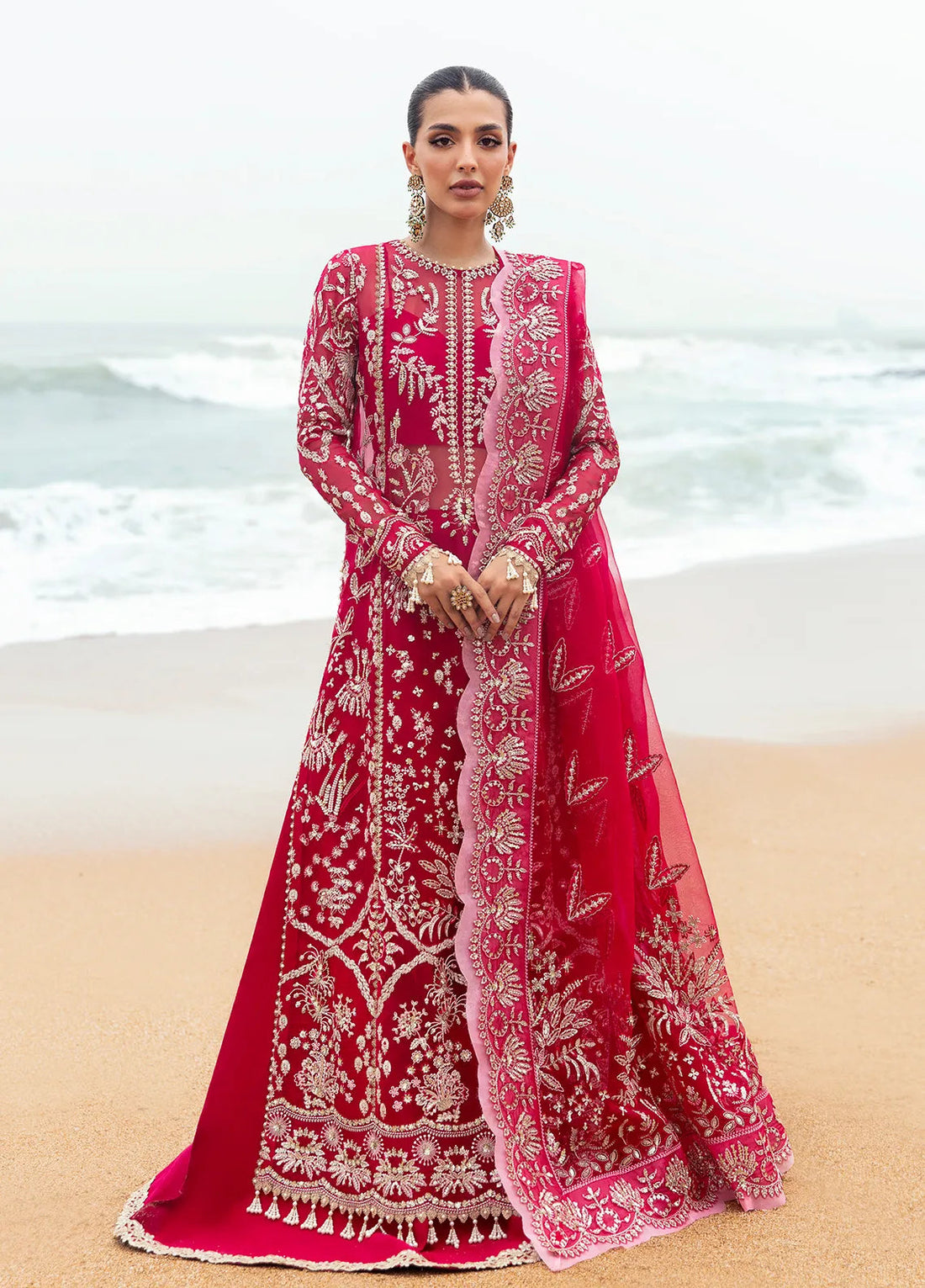Dastangoi by Afrozeh Wedding Formals 3Pc Suit AWE-04 Nageen - House Of Hania
