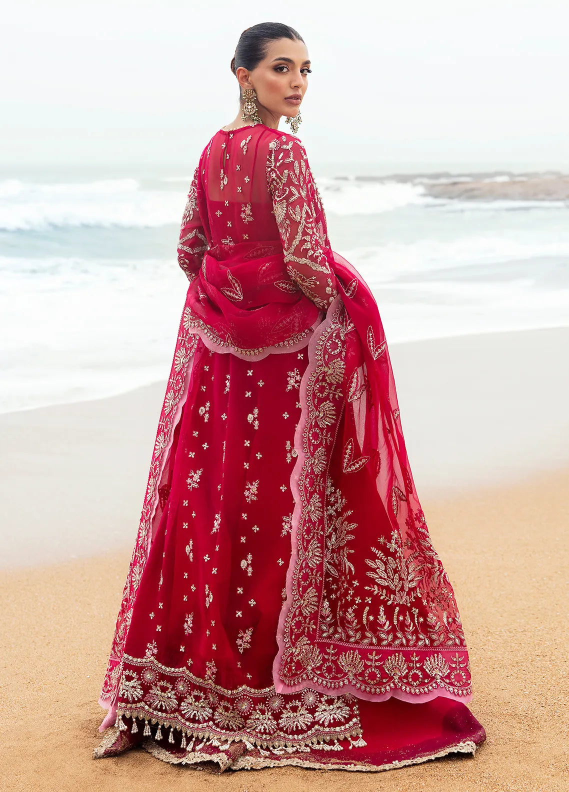 Dastangoi by Afrozeh Wedding Formals 3Pc Suit AWE-04 Nageen - House Of Hania