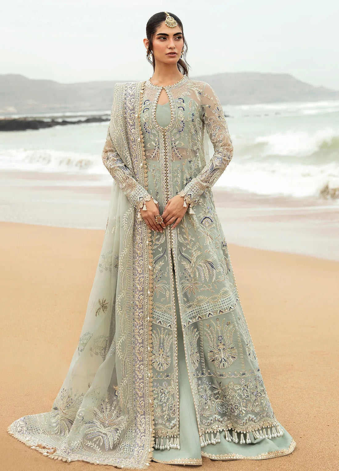 Dastangoi by Afrozeh Wedding Formals 3Pc Suit AWE-08 Shanzay - House Of Hania