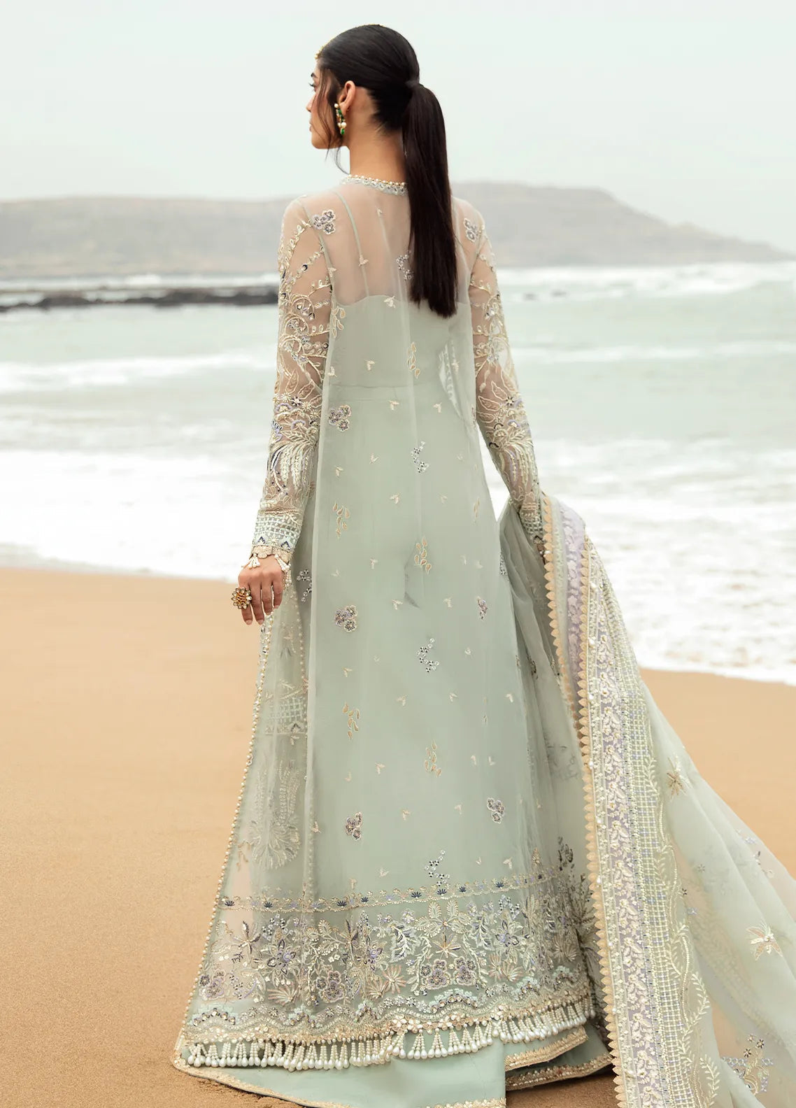Dastangoi by Afrozeh Wedding Formals 3Pc Suit AWE-08 Shanzay - House Of Hania