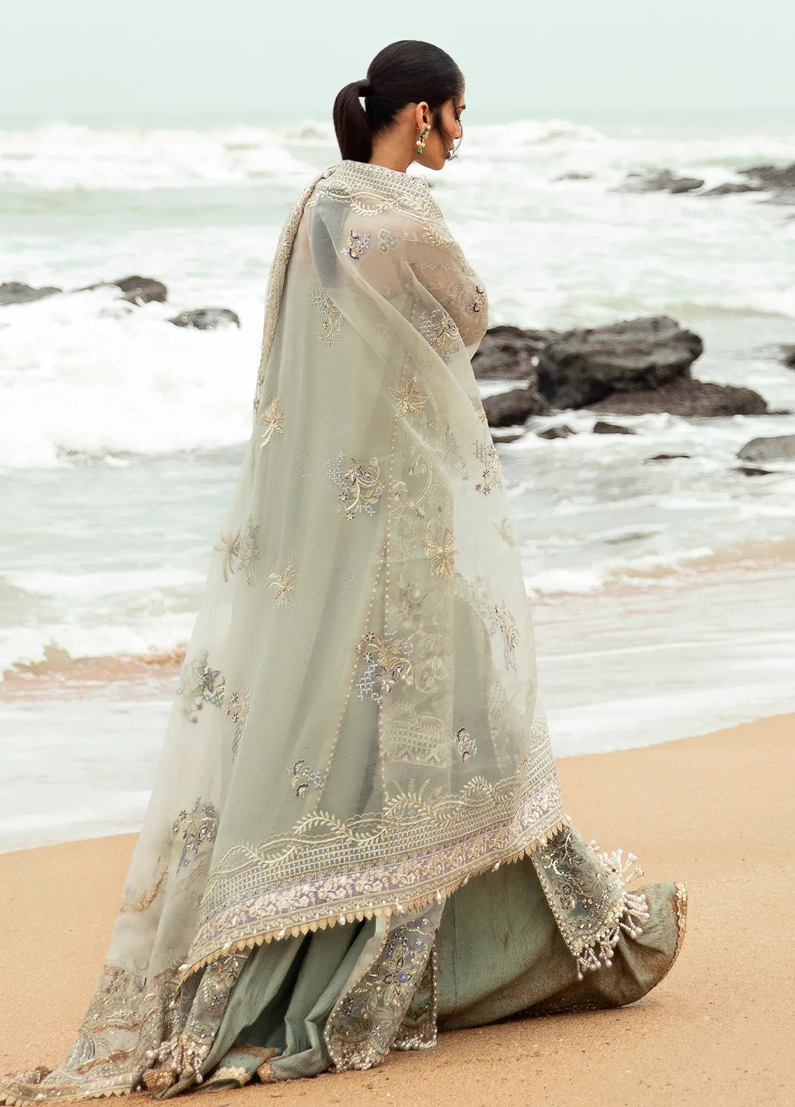 Dastangoi by Afrozeh Wedding Formals 3Pc Suit AWE-08 Shanzay - House Of Hania
