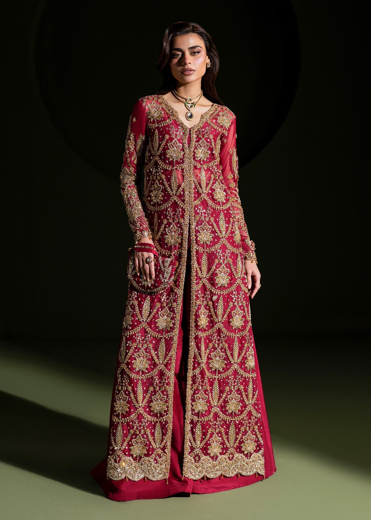 Dastoor | Elara Luxury Formals 25 | Luxe - House Of Hania