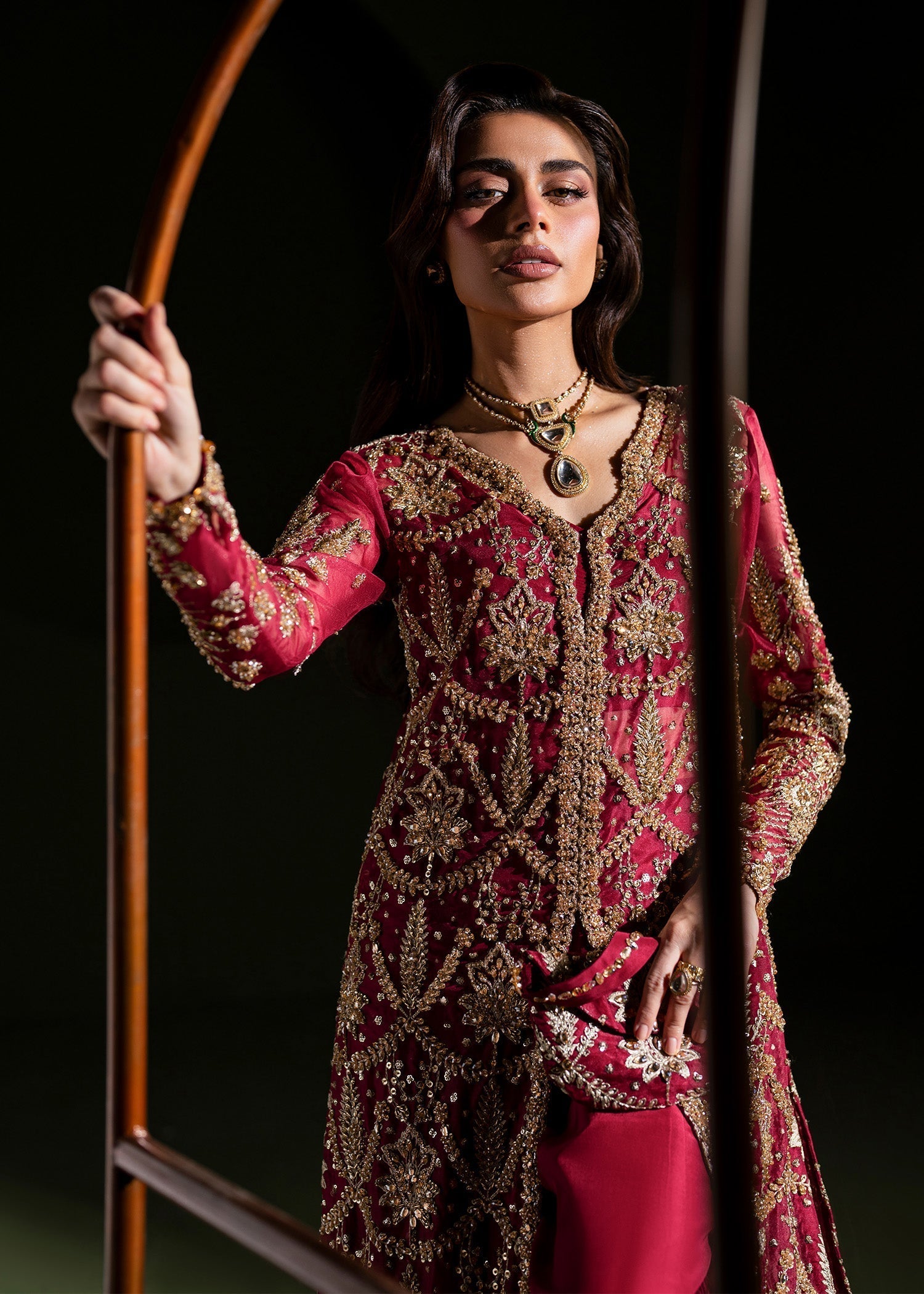 Dastoor | Elara Luxury Formals 25 | Luxe - House Of Hania