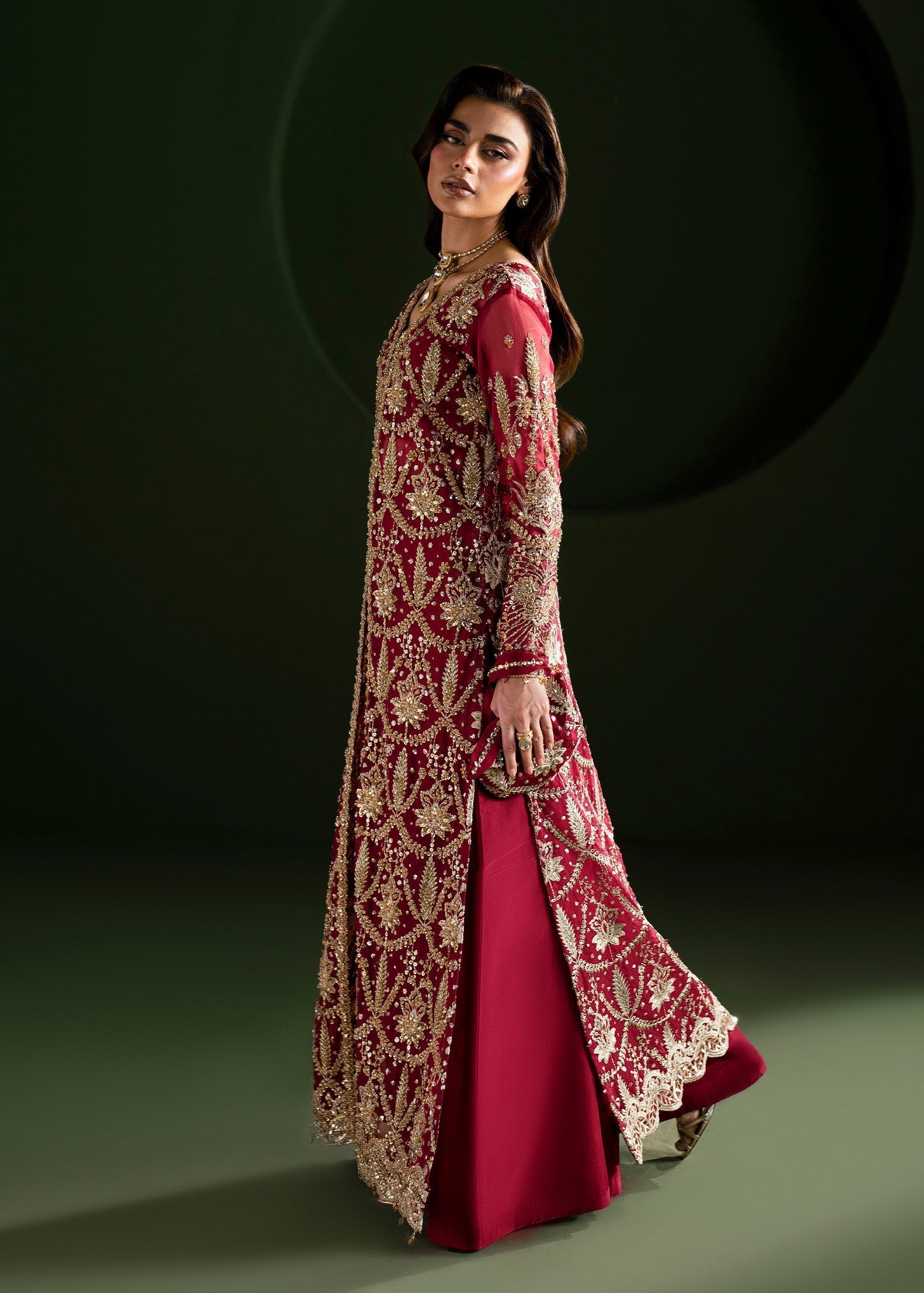Dastoor | Elara Luxury Formals 25 | Luxe - House Of Hania
