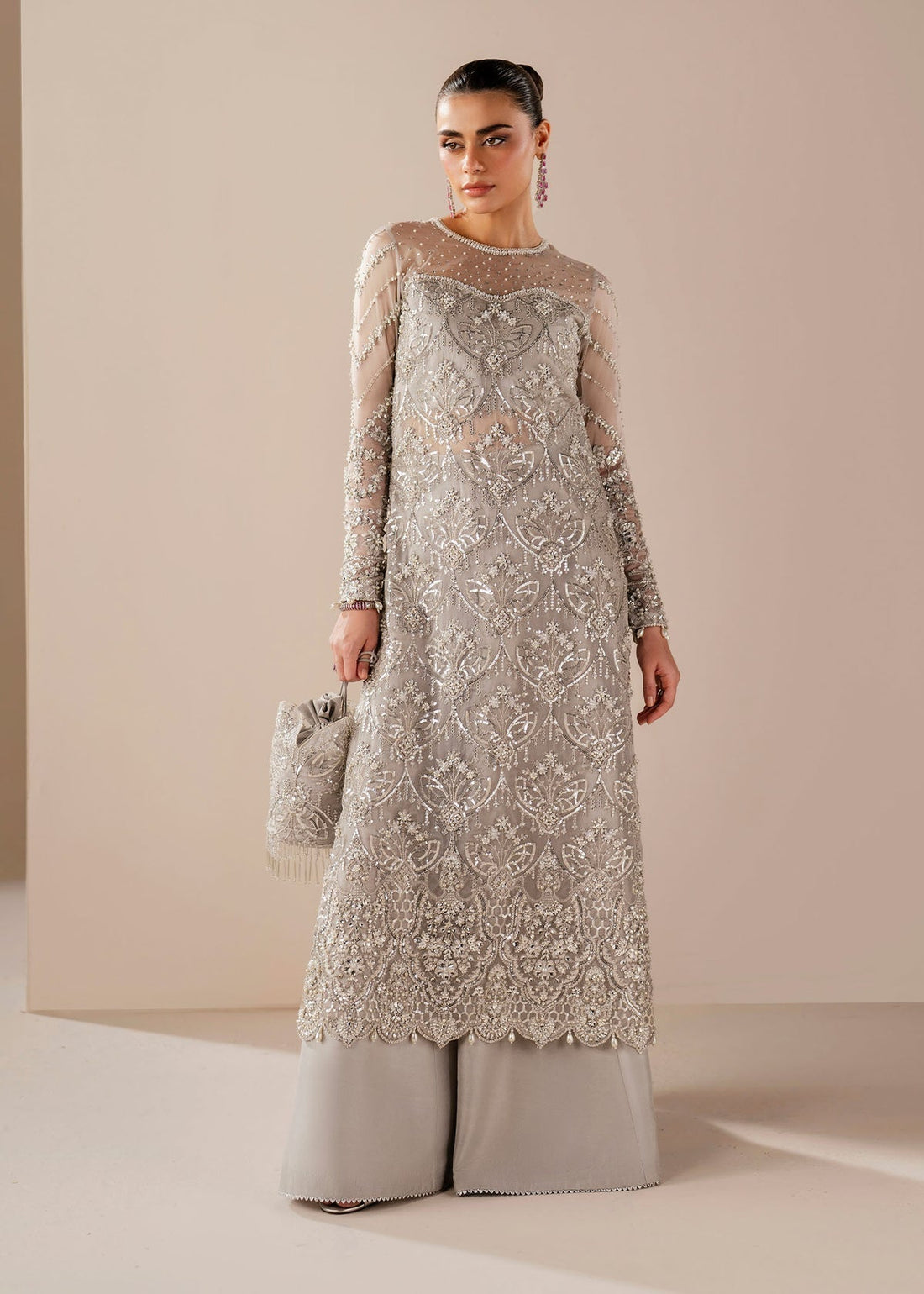 Dastoor | Elara Luxury Formals 25 | Orchid - House Of Hania