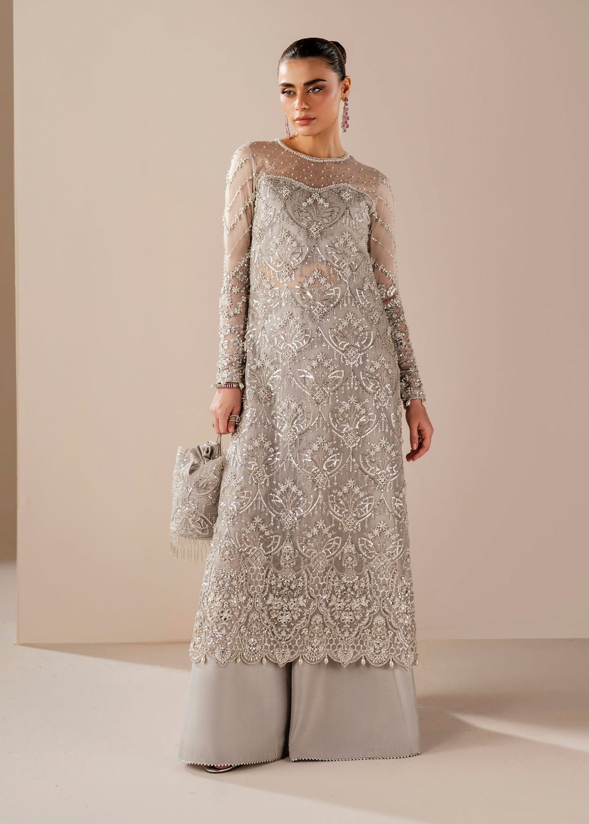 Dastoor | Elara Luxury Formals 25 | Orchid - House Of Hania