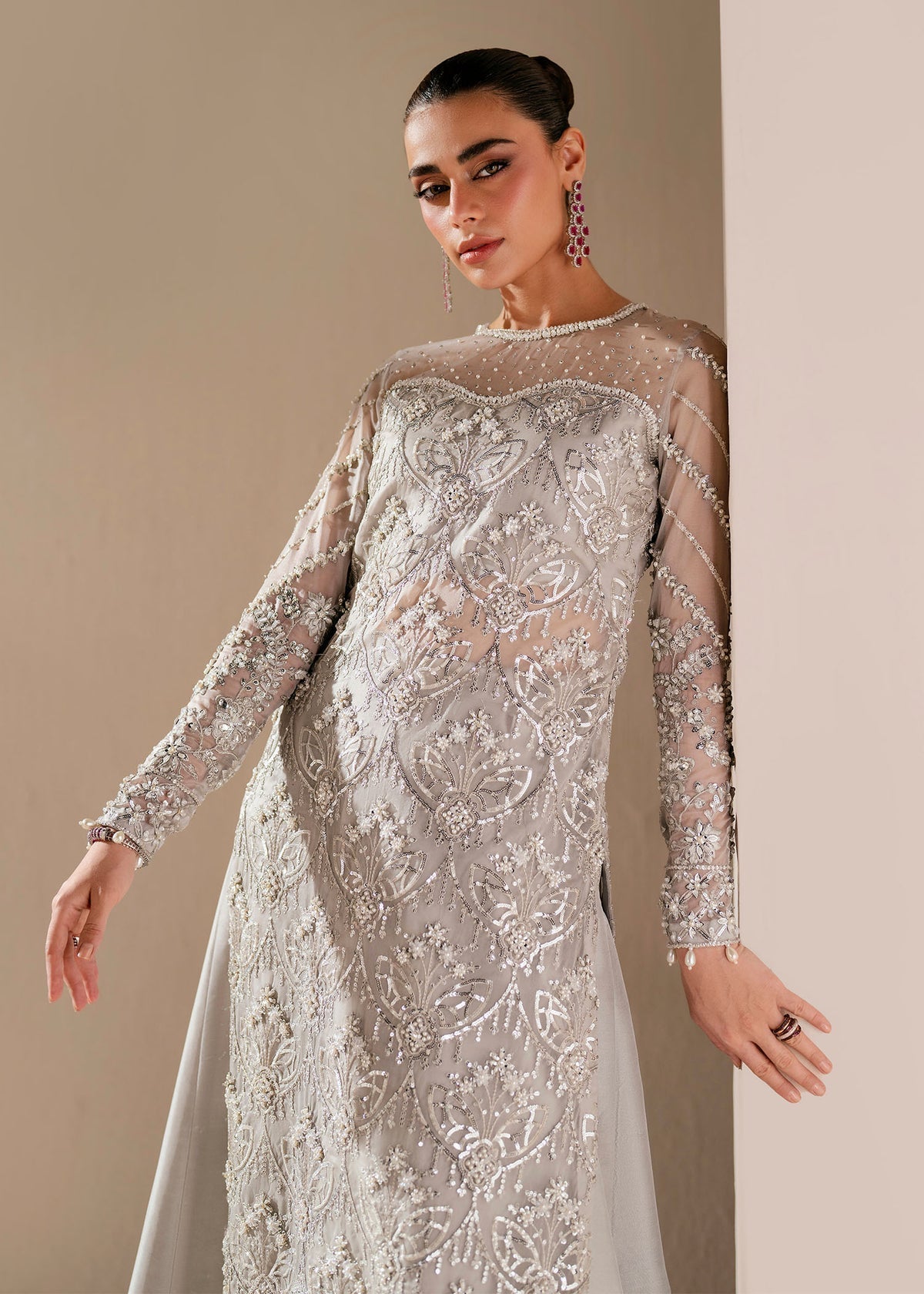 Dastoor | Elara Luxury Formals 25 | Orchid - House Of Hania